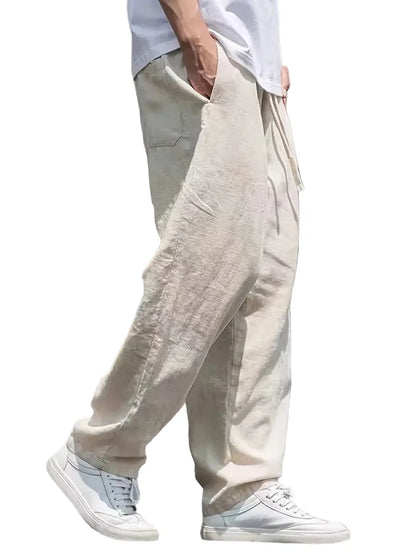 Men's Drawstring Detail Trousers