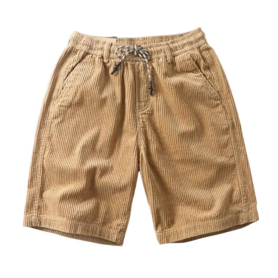 Men's Drawstring Pattern Shorts