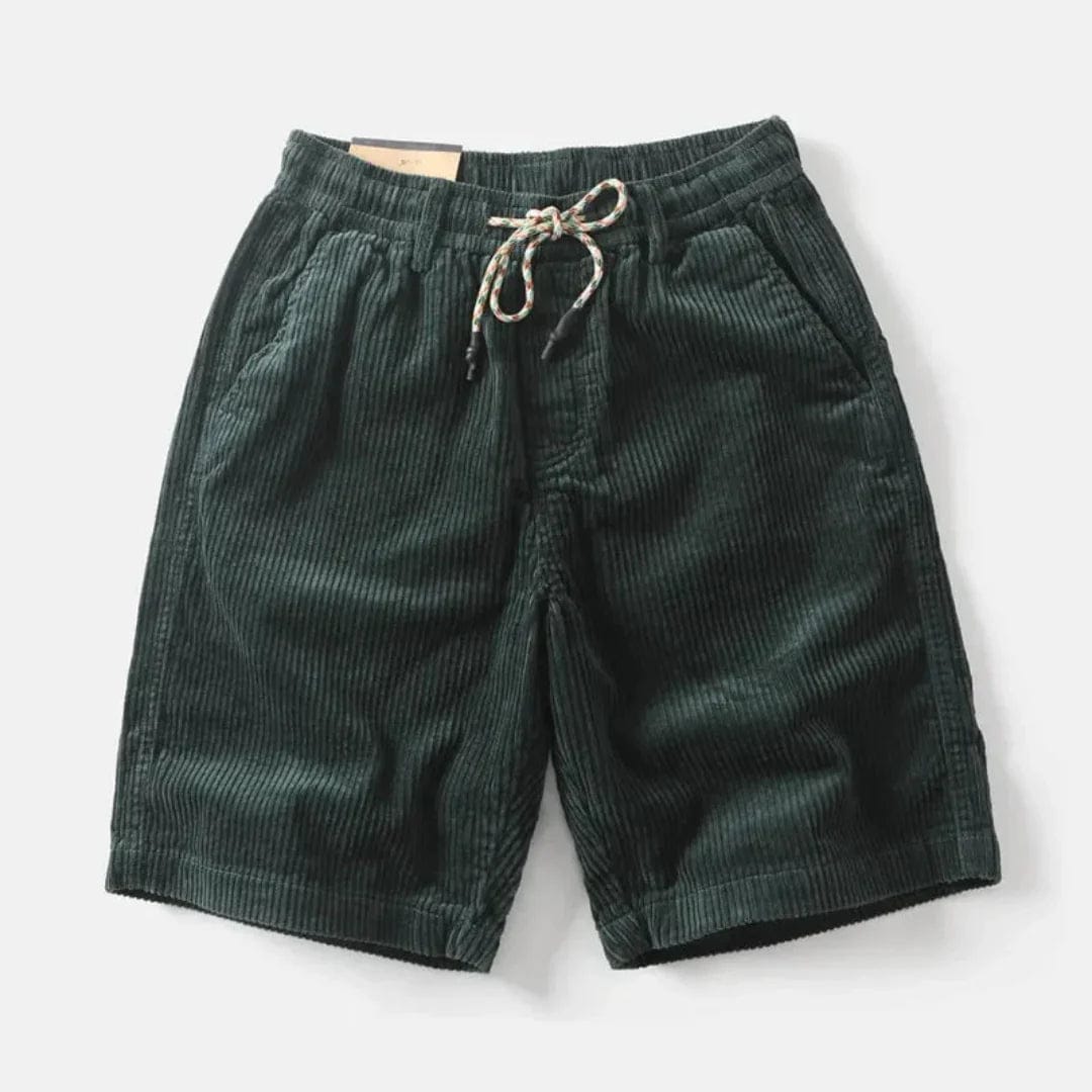 Men's Drawstring Pattern Shorts
