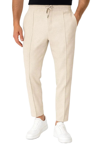 Men's Drawstring Seam Trousers