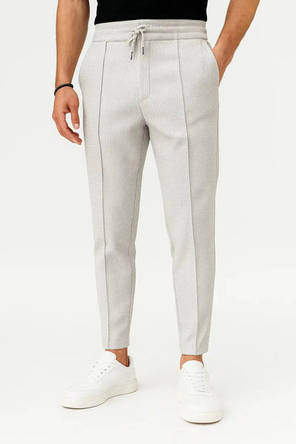 Men's Drawstring Seam Trousers