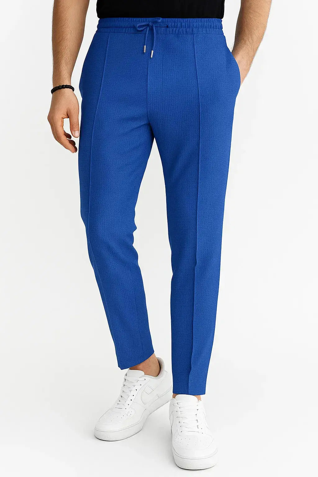 Men's Drawstring Seam Trousers