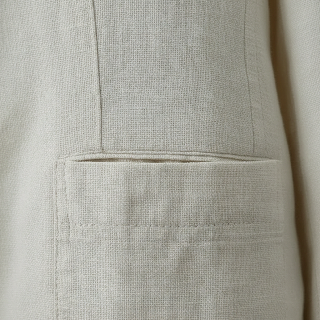 Men's Drawstring Waist Jacket Set