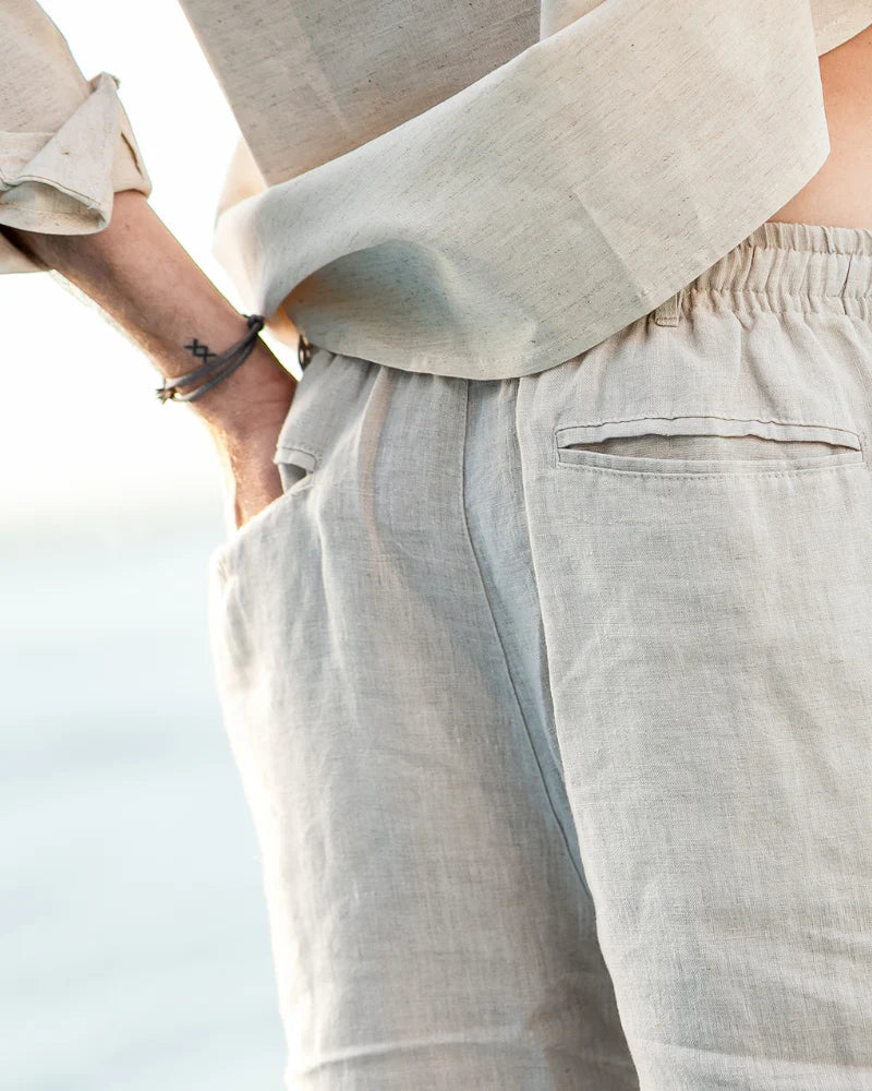 Men's Drawstring Waist Shorts
