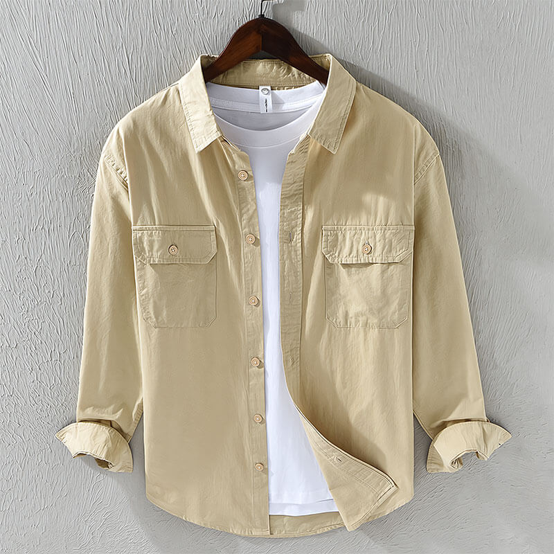 Men's Dual Pocket Overshirt
