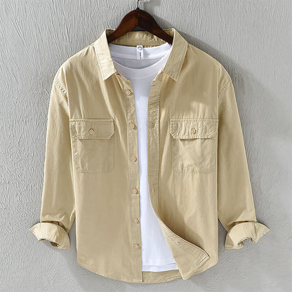 Men's Dual Pocket Overshirt