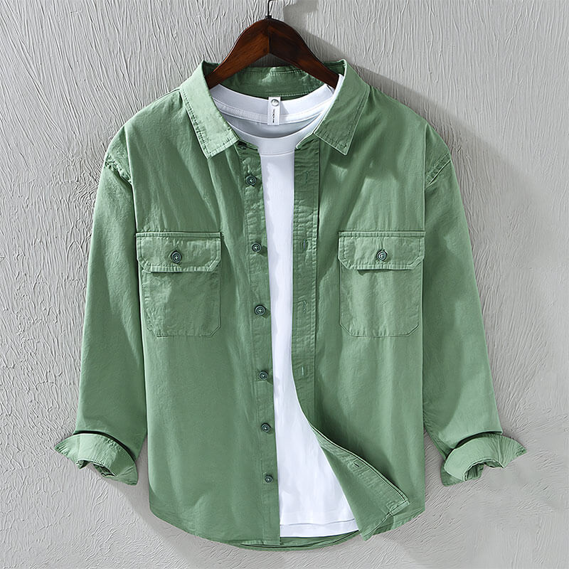 Men's Dual Pocket Overshirt