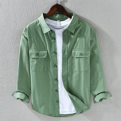 Men's Dual Pocket Overshirt