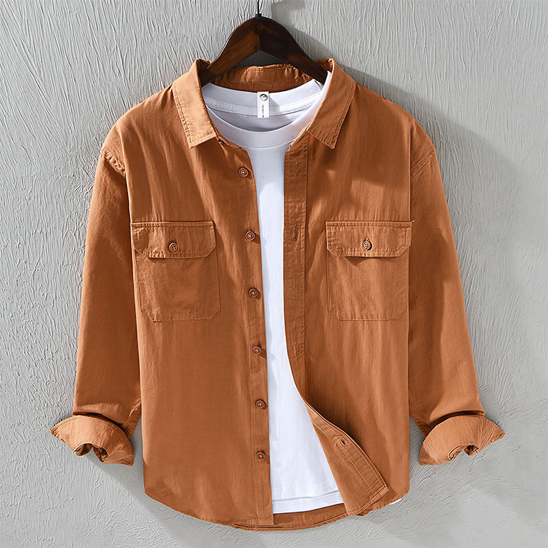 Men's Dual Pocket Overshirt