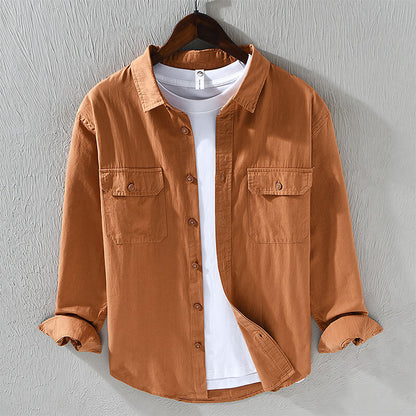 Men's Dual Pocket Overshirt