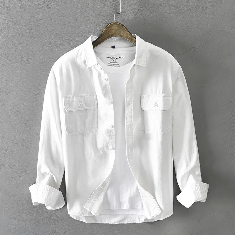 Men's Dual Pocket Overshirt