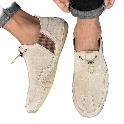 Men's Elastic Panel Slip-On Shoes