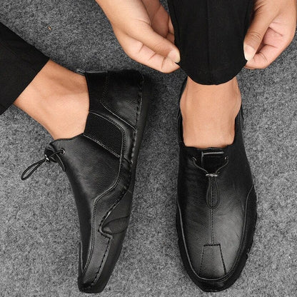 Men's Elastic Panel Slip-On Shoes