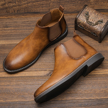 Men's Elasticated Chelsea Boots