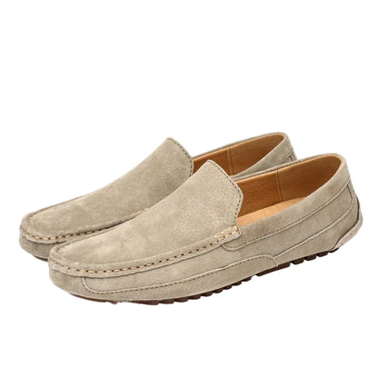 Men's Flat Sole Slip-On Loafers