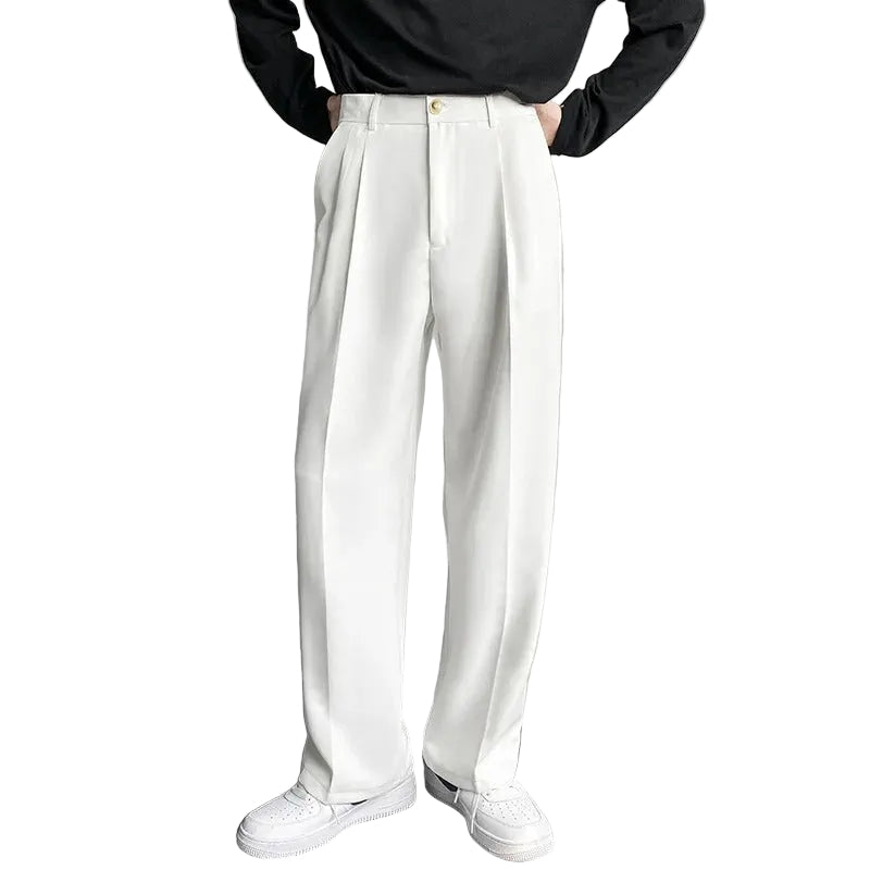 Men's Front Pleat Pocket Trousers