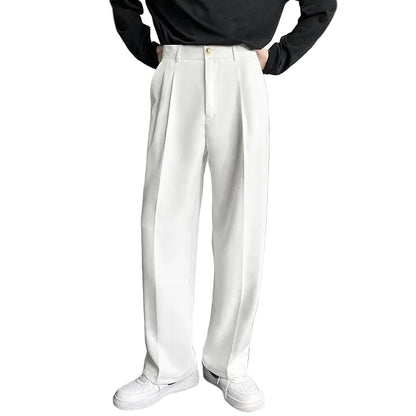 Men's Front Pleat Pocket Trousers
