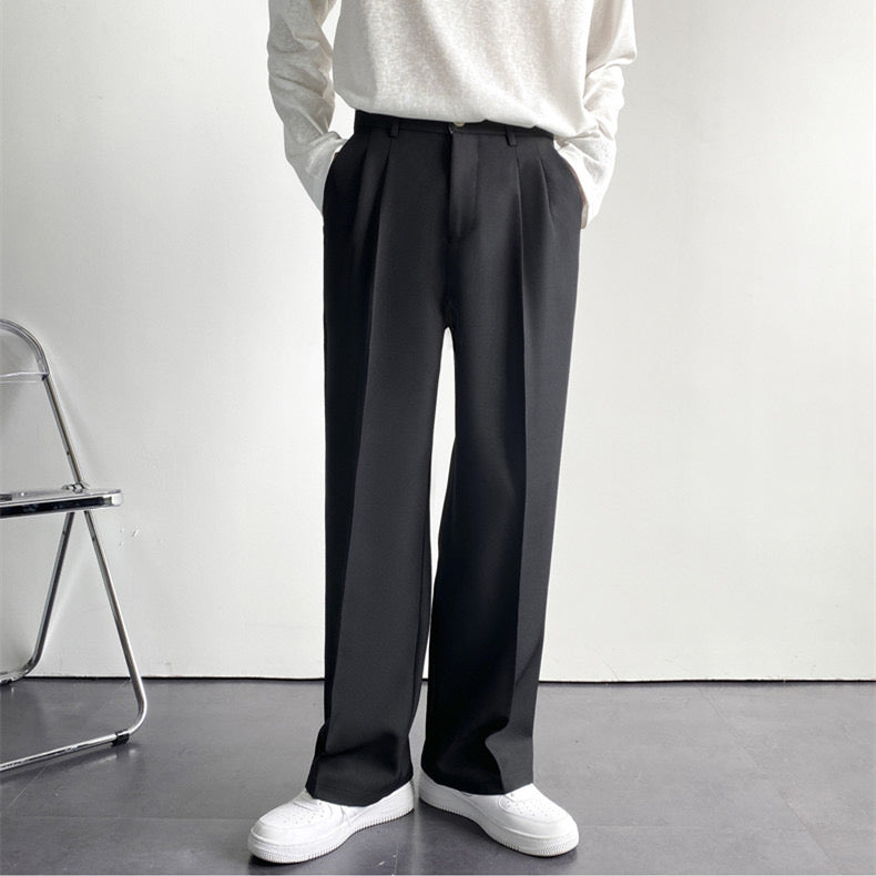 Men's Front Pleat Trousers