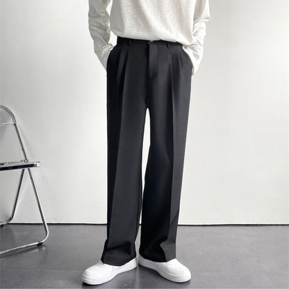 Men's Front Pleat Trousers