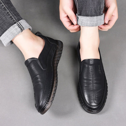Men's Front Seam Slip-On Shoes