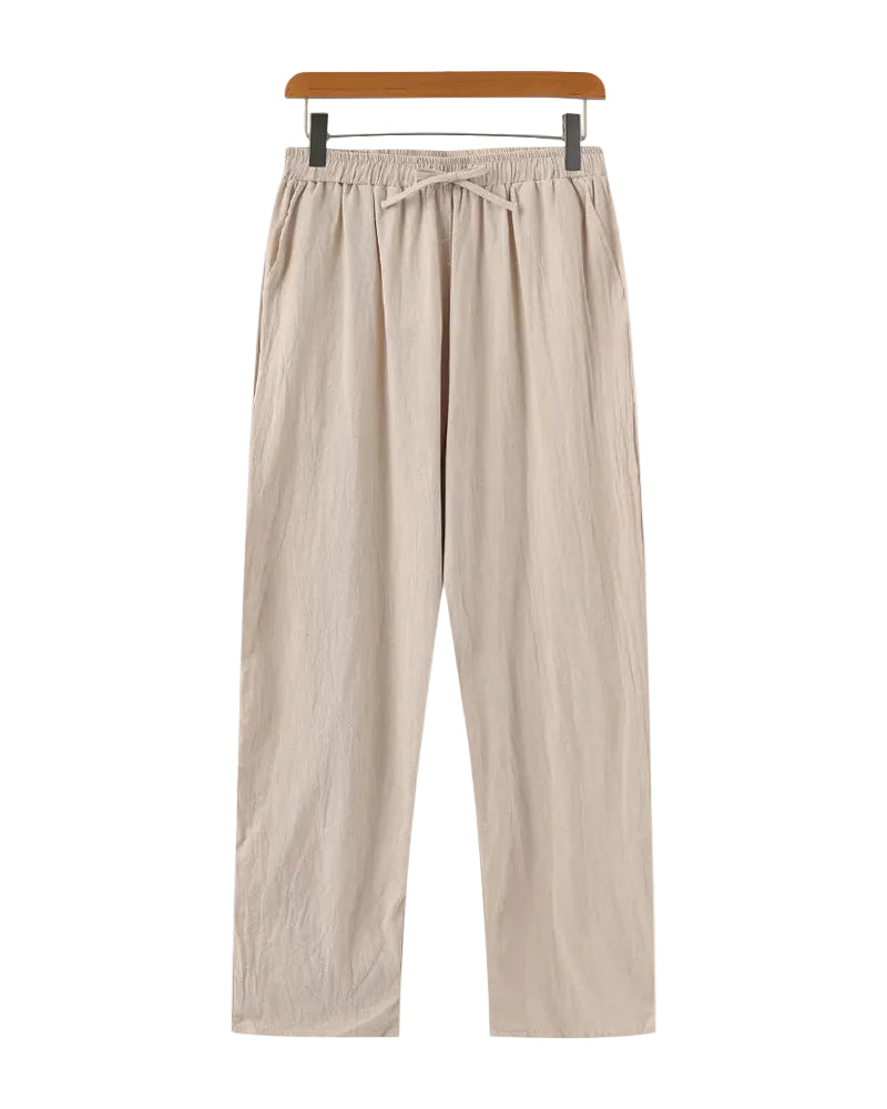 Men's Gathered Waist Pocket Trousers