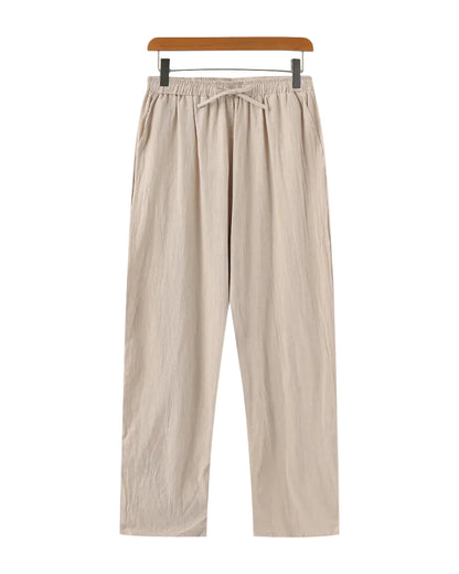 Men's Gathered Waist Pocket Trousers