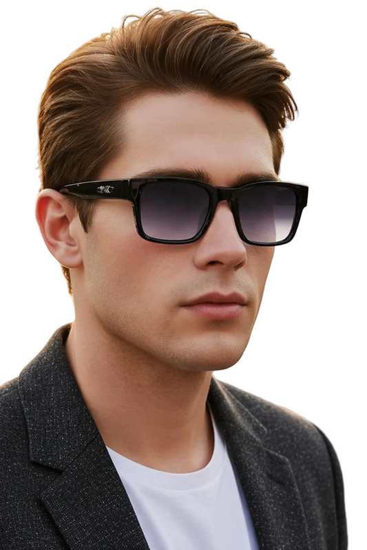 Men's Gradient Square Sunglasses