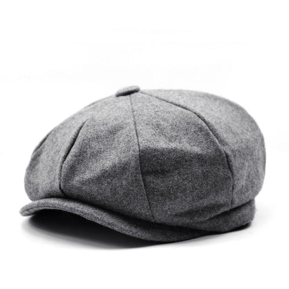 Men's Herringbone Flat Cap