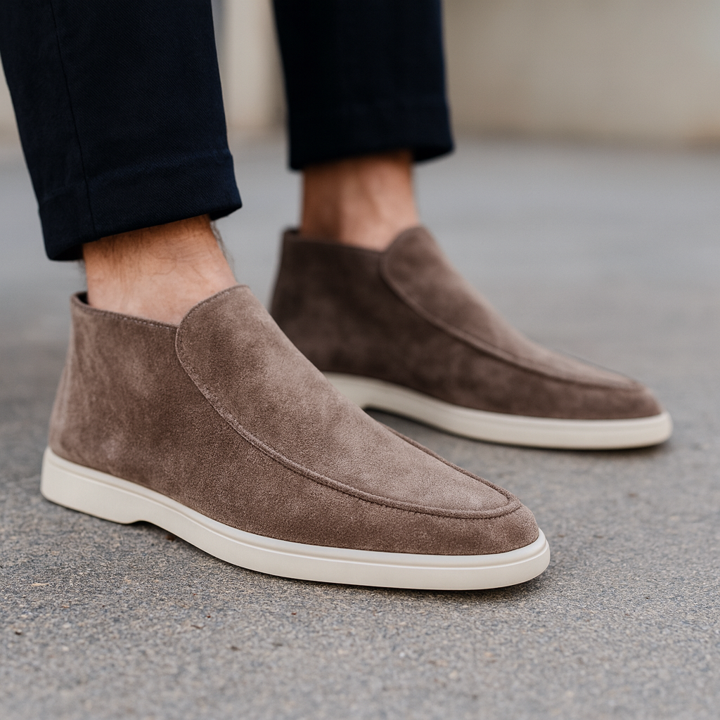 Men's High Slip-On Loafers