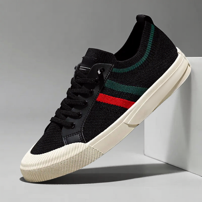 Men's Knit Stripe Trainers