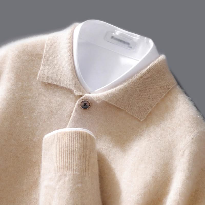 Men's Long Sleeve Polo Shirt