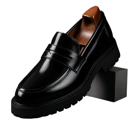 Men's Lug Sole Penny Loafers