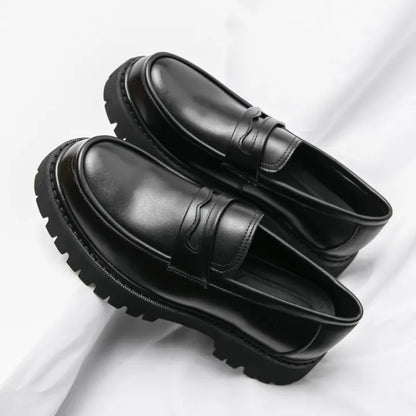 Men's Lug Sole Penny Loafers
