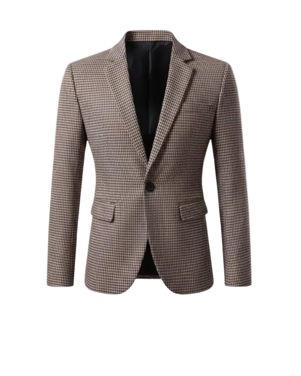 Men's Micro Check Blazer