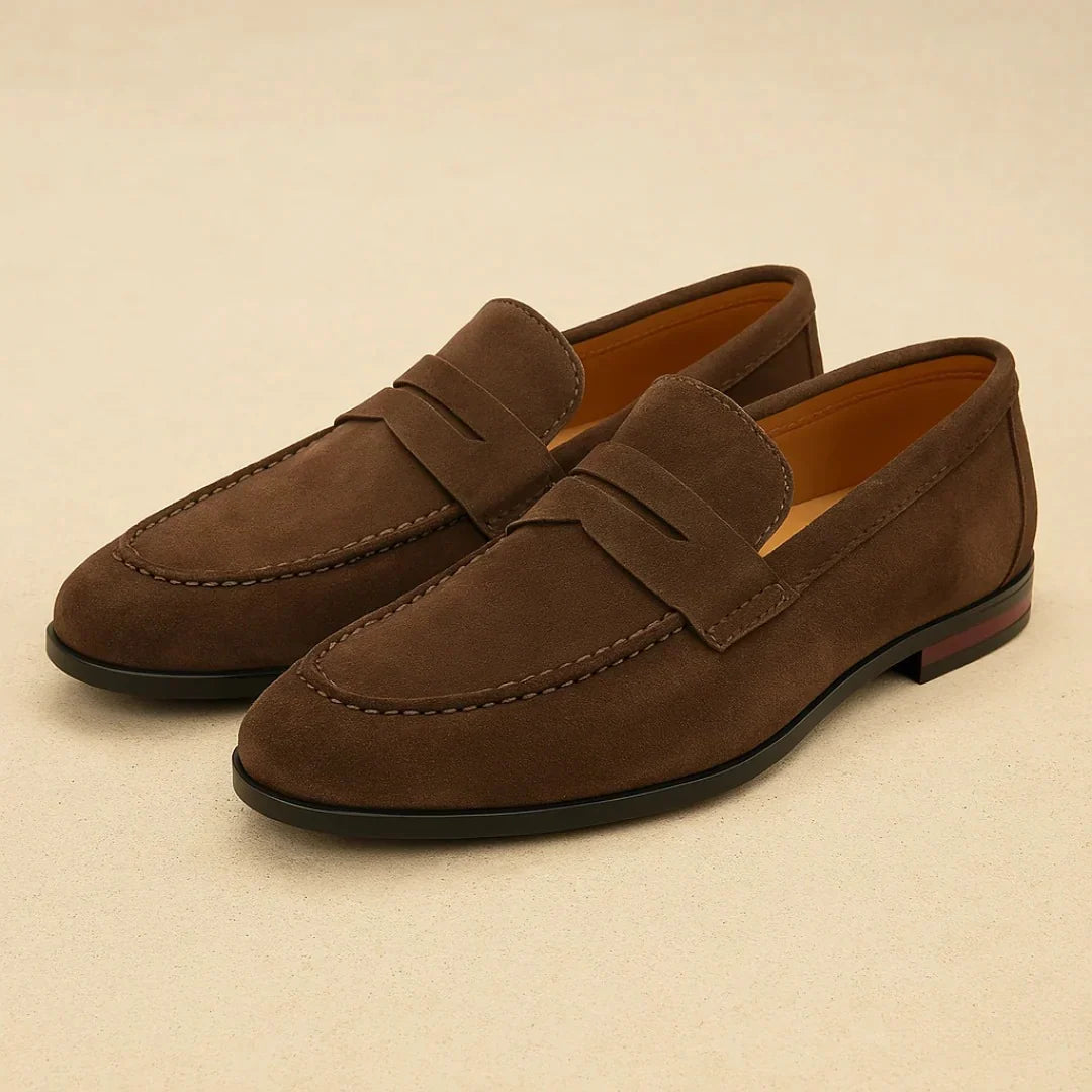 Men's Moc Toe Penny Loafers