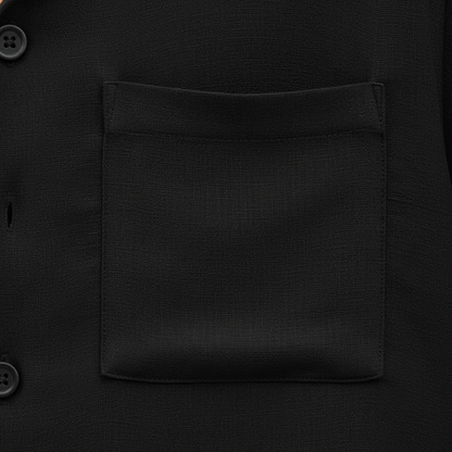 Men's Open Collar Button Set