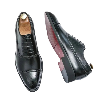 Men's Panel Detail Lace-Up Shoes