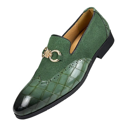 Men's Panel Detail Loafers