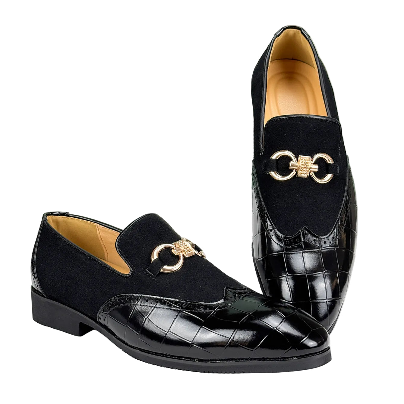 Men's Panel Detail Loafers