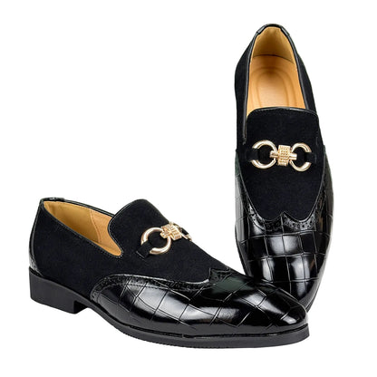 Men's Panel Detail Loafers