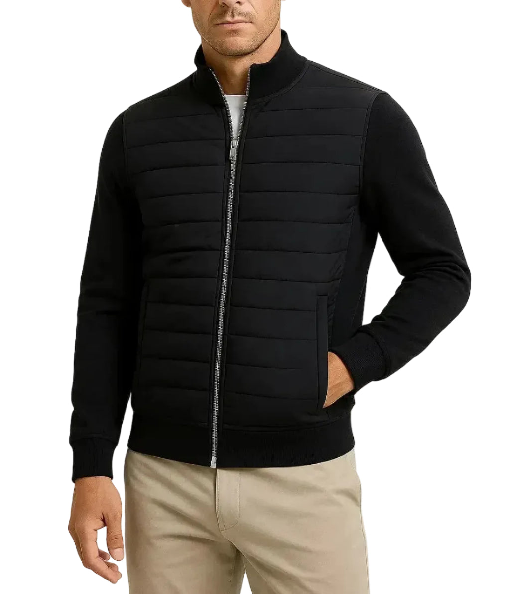 Men's Panel Front Zip Jacket