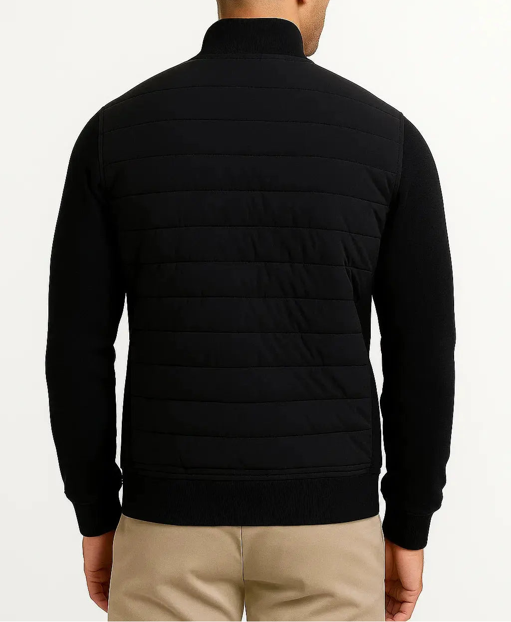 Men's Panel Front Zip Jacket