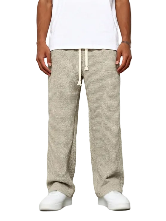 Men's Patch Detail Trousers