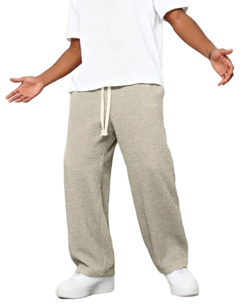 Men's Patch Detail Trousers