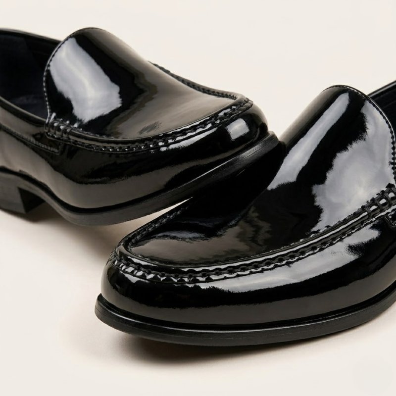 Men's Patent Loafers