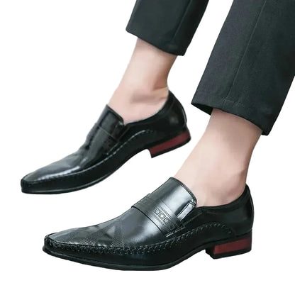 Men's Pattern Panel Loafers