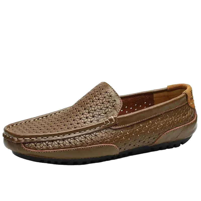 Men's Pattern Slip-On Loafers