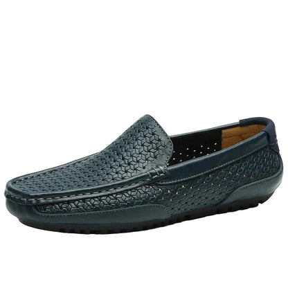 Men's Pattern Slip-On Loafers
