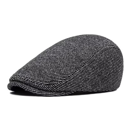 Men's Patterned Flat Cap