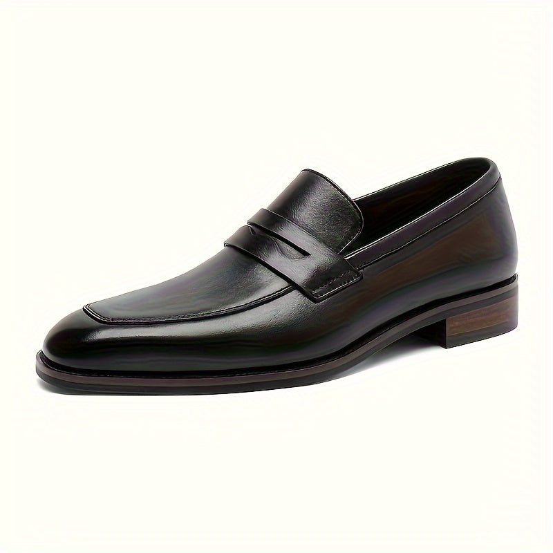 Men's Penny Elongated Toe Loafers